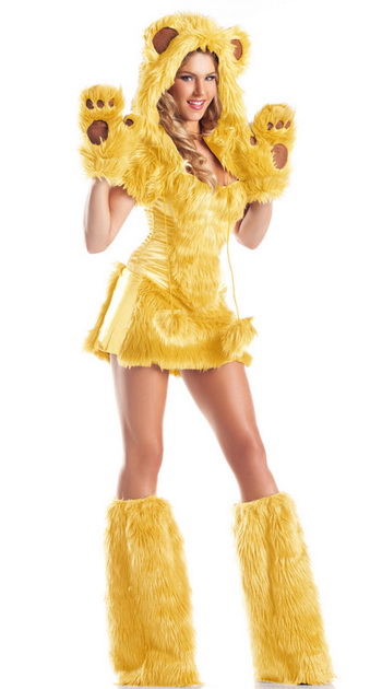 Golden Bear Beauty Costume